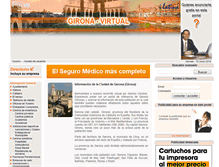 Tablet Screenshot of gerona-girona-virtual.com